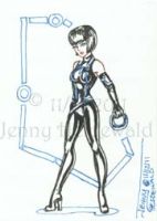 Sexy Tron Lady 1